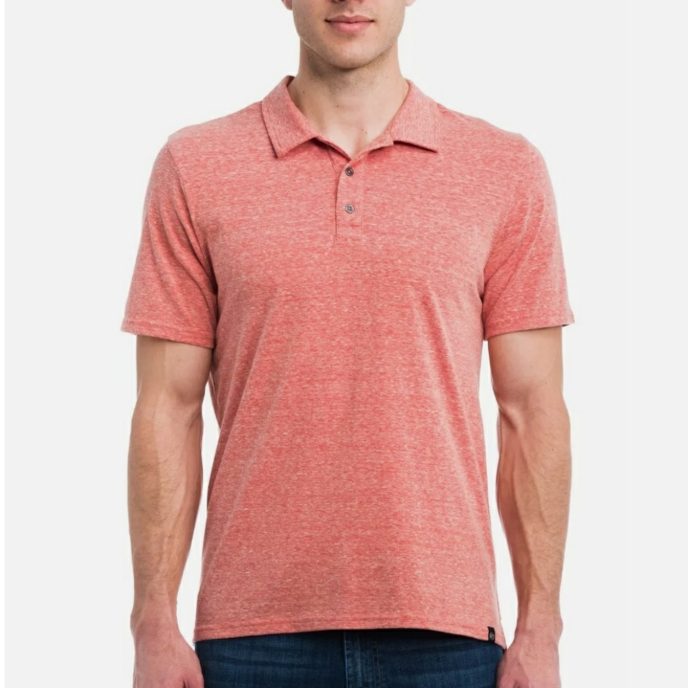 Threads 4 Thought Men's RED Triblend James Polo